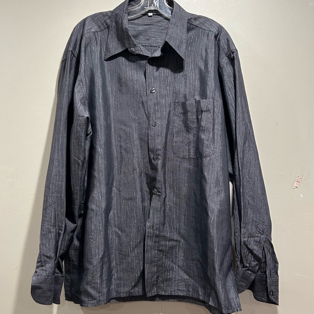 Bardelli gray dress shirt. Size XL